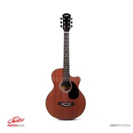 Fortis กีต้าร์โปร่ง 38นิ้ว รุ่น FG-280 มีเหล็กดามคอ *มีของพร้อมส่ง* แถมฟรี กระเป๋ากีต้าร์ ปิ๊กกีต้าร