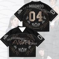 MEN Short Sleeve T-Shrit 26 Men Women Grace Mamamoo 4ward World Tour Mixed Mesh Jersey Gift For Fans