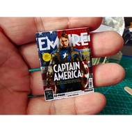 Miniature Soldier Scene Props Mini Magazine Album Captain Avengers Chris Evans