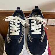 Tory Burch藍色經典老花老爹鞋（3.5折）