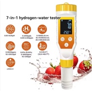 YY-1066C 7 In 1 PH Measuring Tool/EC TDS/H2 Hydrogen/ORP Water Salinity IP67 Waterproof