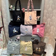 ［訂購/包郵］Maison de FLEUR 聯名Disney摺花把手帆布袋 單肩包 Tote bag