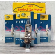Hella H1 24 Volt 100 Watt 8GH 002 089 453 Car Halogen Bulb Original Headlamp