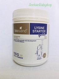 Bột bổ sung Lysine Bio island Úc tăng chiều cao cho trẻ từ 7 tháng - 6 tuổi