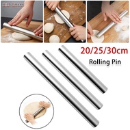 EIONG8686FT Rolling Pin, 20/25/30cm Smooth Dough Roller,  Stainless Steel Easy to clean Roller Rod f