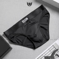 Icon men's underwear, men's triangle briefs, high quality elastic antibacterial cold elastic - ARES 
