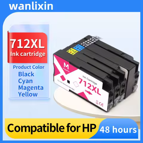 Compatible HP 712 XL 712XL Ink Cartridge 3ED71A 3ED67A for HP712 for HP DesignJet T210 T230 T250 T65