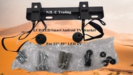 LED TV Wall Bracket With Quick Release Lock Strap Universal Fits up to 50 inches