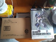 全新未開 Metal Build 七劍 00 OO gundam +魂限 飛機
