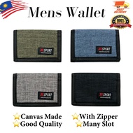 JTSPORT Wallet Dompet Lelaki Kids Wallet Men Wallet Short Wallet Wallet Men Canvas Wallet Beg Duit Lelaki 钱包男生 帆布钱包