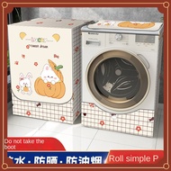 Roller Washing Machine Cover Waterproof and Sun Protection Little Swan Haier Midea Universal 10kg Automatic Sunshade Cover Towel