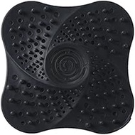 FUKUAKON Anti-blocking Hair Catcher Hair Stopper Plug Trap Shower Floor Drain Covers Sink Strainer Filter Bathroom Kitchen Accessories FUKUAKON (Color : Black)