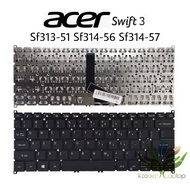 Keyboard acer Aspire Swift 3 SF313-51-37 N19H4 Small Socket NEW