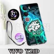 HP (GC37) Softcase rubber VIVO Y21Dhp Evos Case/ Men's Case/ VIVO Y21D Silicone Tpu Pro Camera Case 