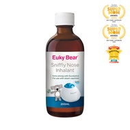 Euky Bear - Sniffly Nose Inhalant 200ml / all-night comfort for children / Soothes nasal and throat