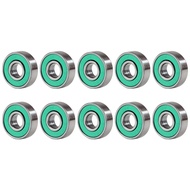 10PCS Ball Bearings 608rs ABEC-9 Inline Roller Skate Bearing Deep Groove Carbon Steel for Scooter 68