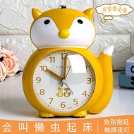 Children Students Use Cartoon Speaking Singing Mute Night Light Bedside Bedroom Clock Creative Multi