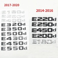 For E-Class 2014-2020 W210 W211 E200d E220d E250d E180d E320d E350d E400d E500d Trunk Emblem Logo Ba