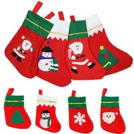 GANTUNGAN Christmas Socks Tree Decorations Christmas Gift Hangers Wholesale Fast Shipping