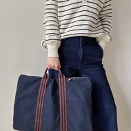 中古正品 Hermes 愛馬仕 帆布手提包 筆電包 手提行李包 公事包