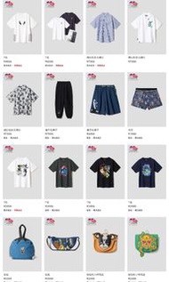 【代購】JOJO graniph 服裝 Tshirt 袋子