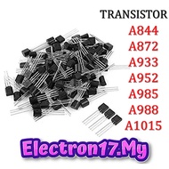 Transistor NPN 3pin 2SA A844 A872 A952 A933 A988 A985 A1015 Electronic Component