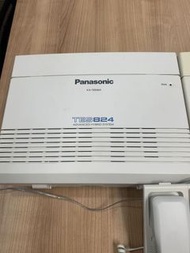 二手Panasonic 電話系統一套 連5部電話