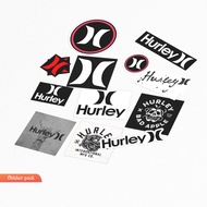 HURLEY brand distro stickers / Sticker Pack