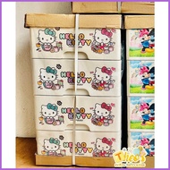 ◧ ✉ ◎ DURABOX 4L CLOTHES FASHION STORAGE 4 LAYERS HELLO KITTY DORAEMON MICKEY MOUSE DESIGN Home
