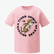 Onitsuka Tiger Onitsuka Tiger Printed Cotton T-Shirt Trendy All-Match Men Women Collision Style