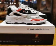 全新正品Fila Ray Tracer Fila老爹鞋黑白運動鞋老爹鞋男女款情侶款健身行山出街送禮生日禮物女朋友男朋友