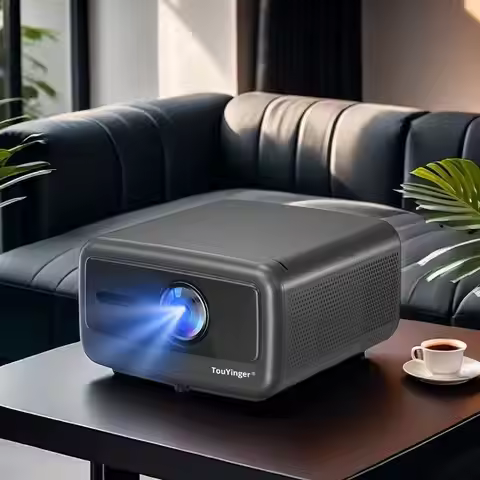 YDH-Q12W Professional High Brightness 4k Video Projector 3G+128G Android Beam LCD 1080P Projector Ho