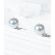 YTK482 6-7mm Akoya Seawater Pearl Earrings