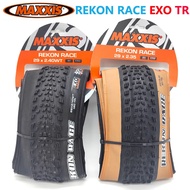 MAXXIS MTB Bicycle tire REKON RACE & FOREKASTER Mountain Bike  Fold Tire Tubeless TR EXO 27.5x2.0/2.
