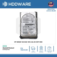 HP 300GB 12G SAS 10K 2.5in SC ENT HDD // 785067-B21 // 785410-001