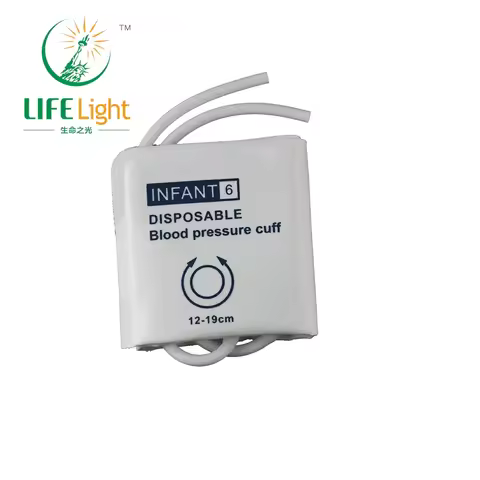 Dual Tube Cuff for Blood Pressure Monitor, Precision Disposable Cuff for Upper Arm Digital Sphygmoma