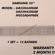 UA55H6400AR / UA55H6300AR / HG55AD690EK SAMSUNG 55" LED TV BACKLIGHT (LAMPU TV)SAMSUNG 55 INCH LED T