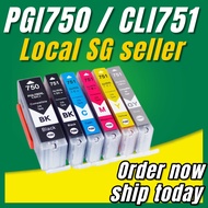 Canon PGI 750 CLI 751 ink PGI750XL CLI751XL Compatible Ink Cartridge for Canon MG5470 IP8770 IP7270 