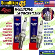 API Spark Plug Iridium B8RIX CPR8EA-9 A7RIX C7HSA EX5 DREAM WAVE KRISS E BONUS Y15ZR LC135 RS150 EGO
