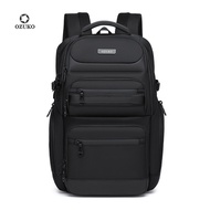 OZUKO Business Backpack Men's Computer Backpack Waterproof High-End Business Trip College Student Co