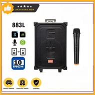 GMC PORTABLE SPEAKER 10" GMC-883 L