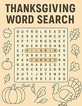 Thanksgiving Word Search for adult: A Cozy Collection of Challenging Fall Word Hunts