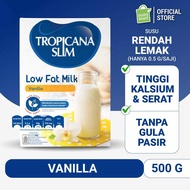 Tropicana Slim Low Fat Milk Vanilla 500 g - Low Fat Milk Helps Lower Cholesterol