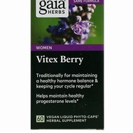 Gaia Herbs Vitex Berry 60 Vegan Liquid Phyto-Caps