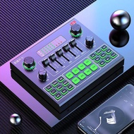 mixer/V9 live recording equipment set mobile phone/computer universal sound card