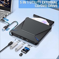 Multifunctional External Optical Drive DVD Engraving Recorder Five-in-One USB3.0/TYPE External Exten