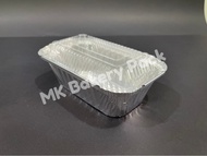 MYCHEF 405P Aluminium Foil Tray with Clear Lid (5 sets±) Rectangle / Rectangular My Chef Foil Tray