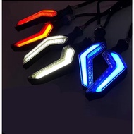 1 bag Chinese Z turn signals with audi effect - 12v type Accessories Spare Parts h4s light assist