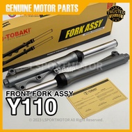 YAMAHA Y110 FRONT FORK ASSY (TOBAKI) Y 110 Y-110