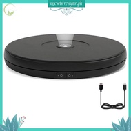 [mxwtnv71rgur] LED Display Stand 10", 360° Motorized Turntable with Lights, 22lbs Capacity Electric 